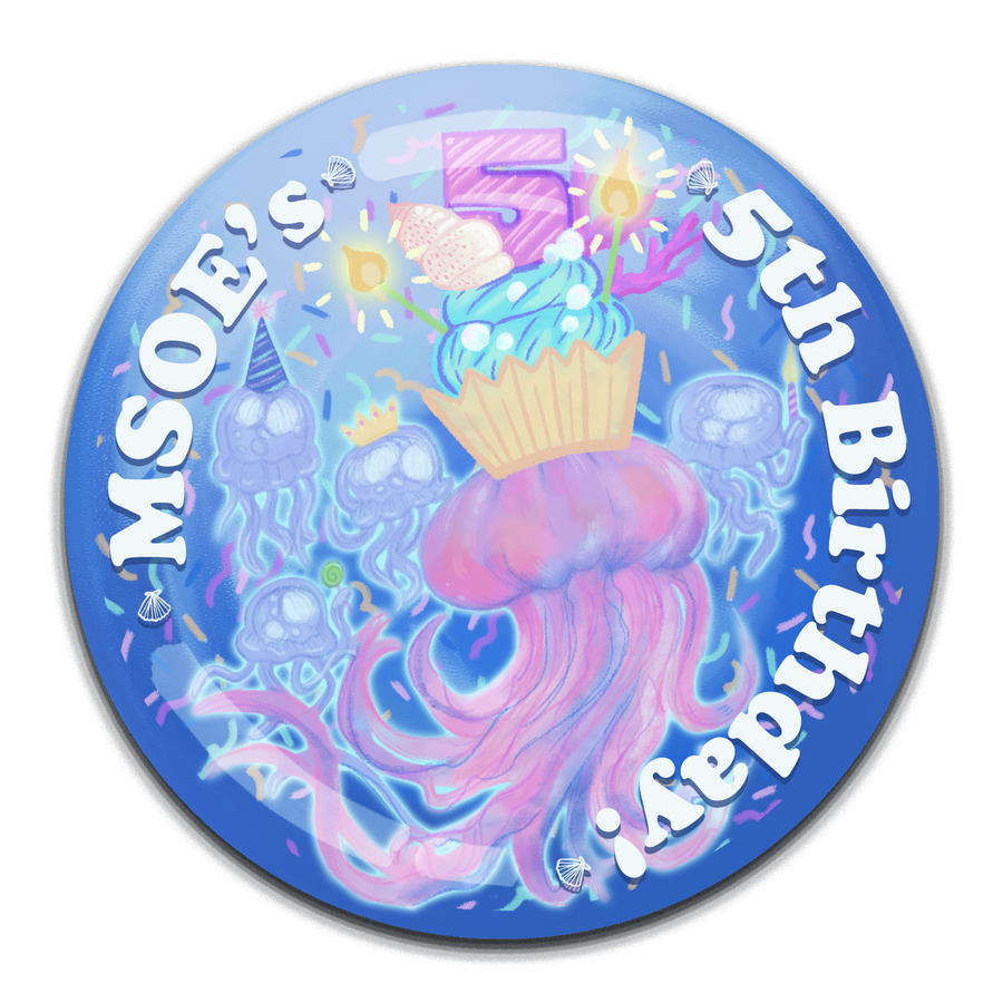 MSOE's Fifth Year Commemorative Pin MSOE's Fifth Year Commemorative Pin