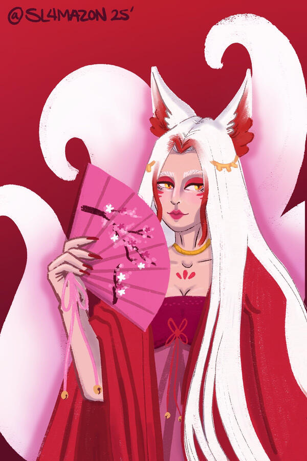 Kitsama - Portrait for Art Fight