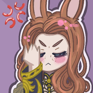 Sidra_Frustration Discord Sticker