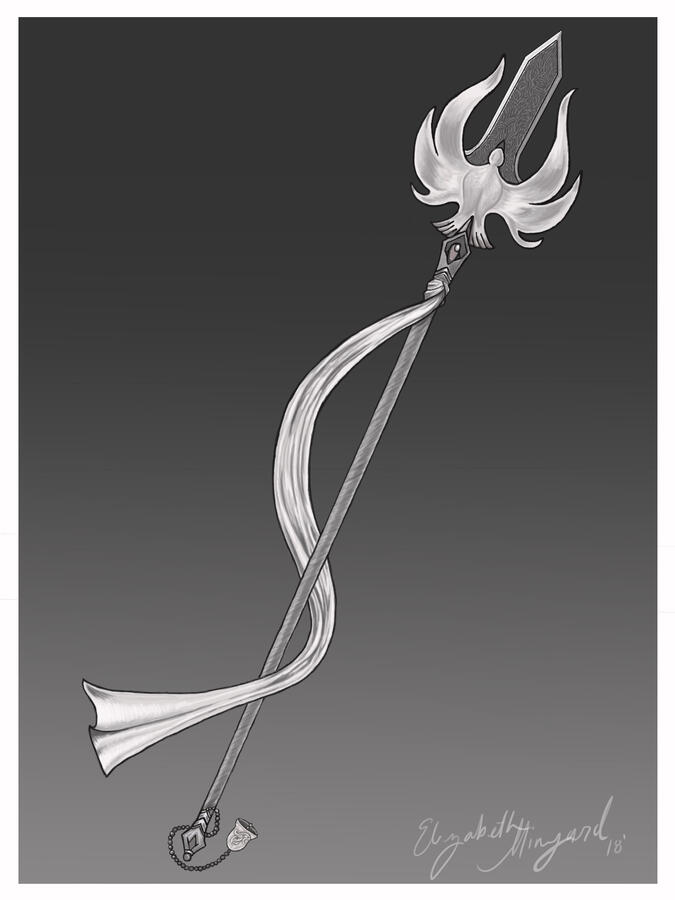 Darkstar Spear Wow Weapon Commission