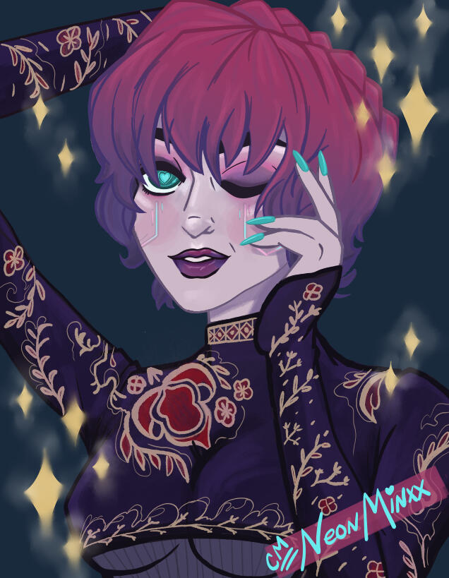 Neon Minxx Portrait Neon Minxx Portrait