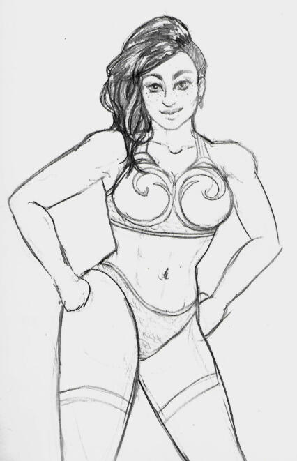 Cam Bikini Portrait