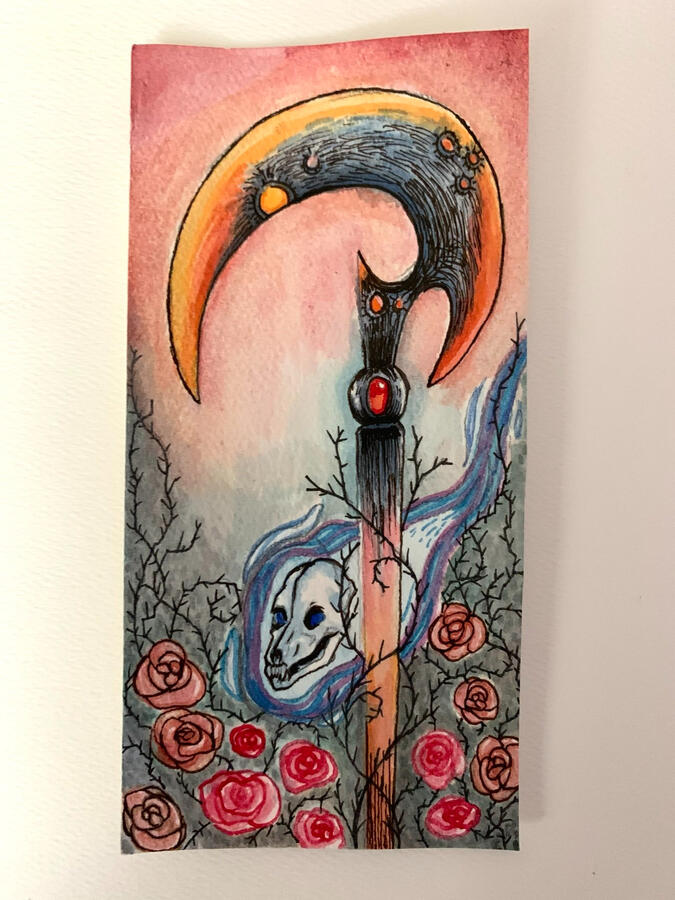 Amal Tarot watercolor