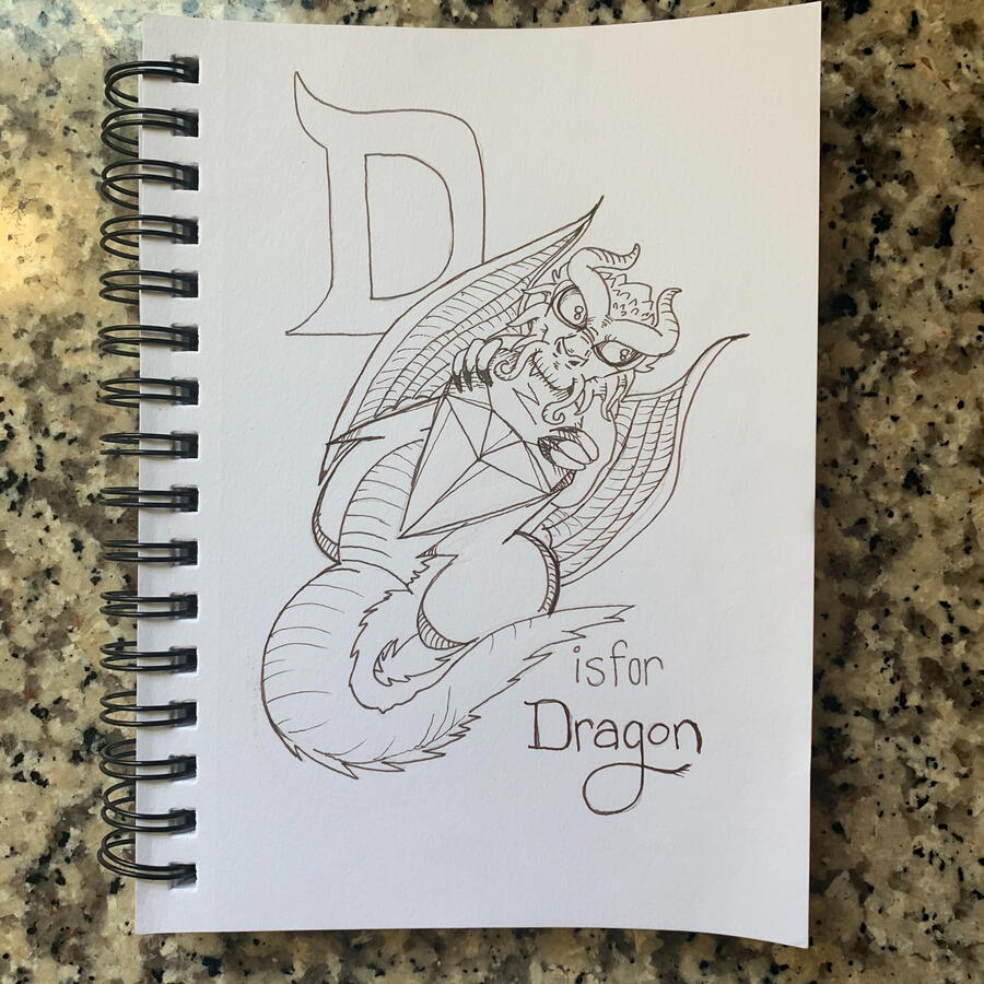D is for Dragon D is for Dragon